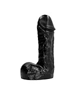 Tutto realistico pene nero 24,5 cm