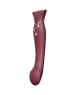 Zalo queen vibratore cleopatra con calore - rosso
