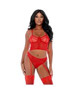 Suonami bustie set rosso
