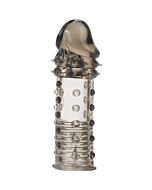 Estensione del pene in silicone grigia