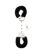 Scatta manette pelose nere