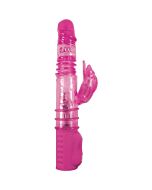 Vibratore coniglio Bunny tron con rosa rampante