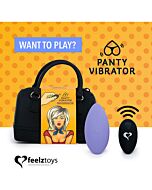 Feelztoys - mutandine vibranti con telecomando - viola