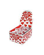 Visualizzazione X di caramelle con messaggi