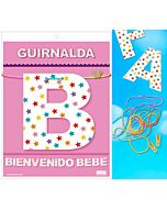 Ghirlanda di benvenuto per bambini (cartone 220gr)