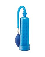 Pump pompa per erezione worx in silicone blu