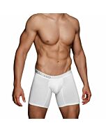 Maschio - mc087 boxer lungo bianco taglia s