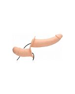 Imbracatura vibrante a doppio dildo piacere supremo