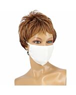 Maschera in cotone bianco Covid-19