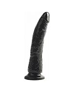Pene gelatina Basix slim 19 cm nero