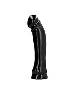 Dildo tutto nero 33 cm