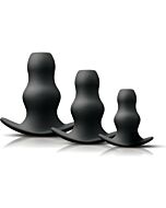 Kit dilatatori anali peeker Renegade - nero