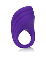 Anello vibrante ricaricabile in silicone viola
