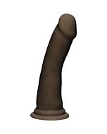 Pene realistico delgado 16,50 cm - negro