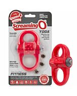 ANELLO VIBRATORE YOGA SCREAMING O ROSSO