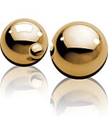 Palline medie oro fantasia fetish