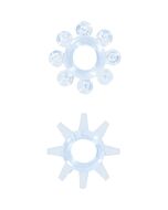 Anello elastico blu di potenza 2 pezzi