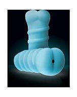 Masturbatore in silicone Firefly dat anno - blu