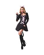 Le frivole - costume sexy gattino 5 pezzi l / xl