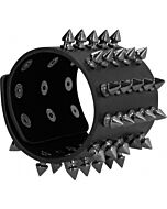 Ahia! teschi e ossa brazalete extreme - negro