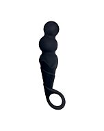 Plug & play plug de silicona scoop - negro