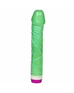 Onde di piacere vibrador verde 23 cm