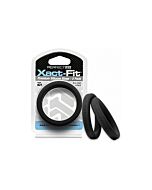 Anelli Xact-fit in Silicone 20cm - Nero