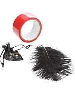 Kit camera da letto rosso