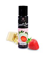 Lubrificante Fragola Bianca 60ml