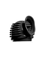 Attacco per bacchetta in silicone 3 in 1 Thunder-gasm - nero