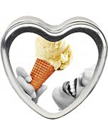 Candela da massaggio alla vaniglia