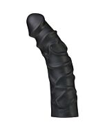 The raging - pene realstico silicona 20 cm negro