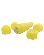 Mini massaggiatore neon luv touch giallo
