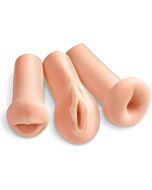 Tripla Piacere - Kit Masturbatori Realistici