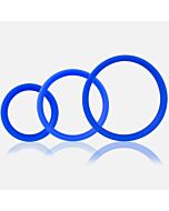 Screaming o ring pro set 3 pezzi azul
