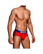 Uomo - ms080 slip sportivi rossi taglia s