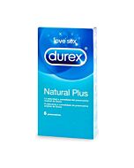 Natural Durex plus 6 unità
