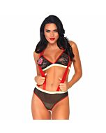 Reggiseno taglia unica gamba avenue con cinturini