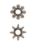 Anello elastico nero di potenza 2 pezzi