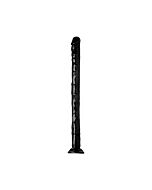 Dildo flessibile realistico 50 cm - nero