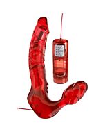 Arnes doble penetracion sin correas con vibrador