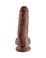 King cock 8' pene realistico marron 203cm