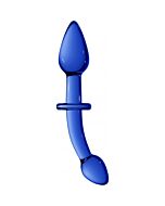 Duplicatore di dildo in cristallo blu