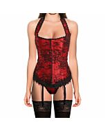 Corsetto vamp rosso