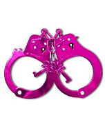 Manette anodizzate rosa fantasia fetish