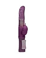 Vibratore Dolphin rampant con rotazione - viola
