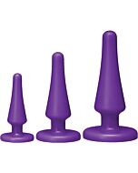 Kit di allenamento anale viola pop americano