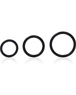 Anelli in silicone nero