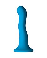 Colori dildo wave silicona 15cm - azul
