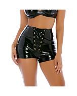 Cravatte slick in vinile negro